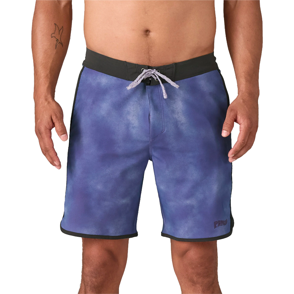 Patagonia - Boardshorts - Hydropeak Side Shore Boardshorts - 18 in. - Sea Spray: Concrete Purple Patagonia Purpose Trust