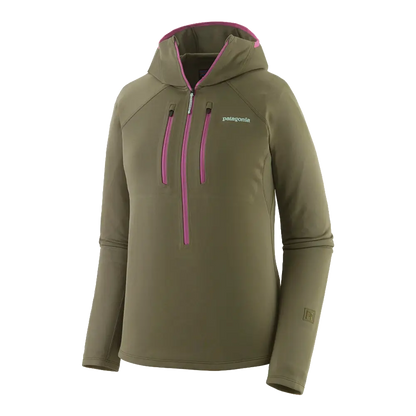 Patagonia - Pulls & mailles - R1 Ultralight Hoody - Faded Magenta Patagonia Purpose Trust