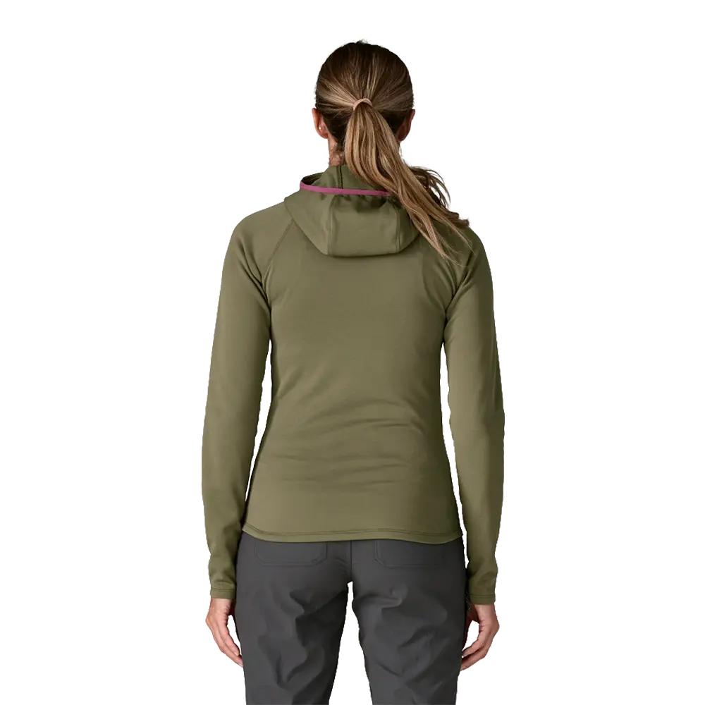 Patagonia - Pulls & mailles - R1 Ultralight Hoody - Faded Magenta Patagonia Purpose Trust