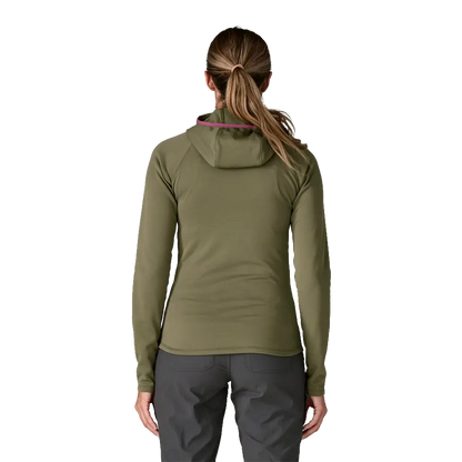 Patagonia - Pulls & mailles - R1 Ultralight Hoody - Faded Magenta Patagonia Purpose Trust