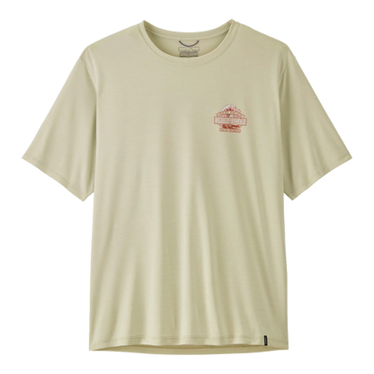 Patagonia - T-shirts - Cap Cool Daily Shirt - Great Waves - Dyno White Patagonia Purpose Trust