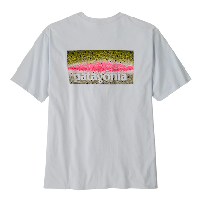 Patagonia - T-shirts - Flying Fish Responsibili-Tee - White Patagonia Purpose Trust