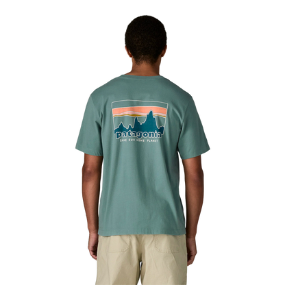 Patagonia - T-shirts - '73 Skyline T-Shirt - Blue Sage Patagonia Purpose Trust