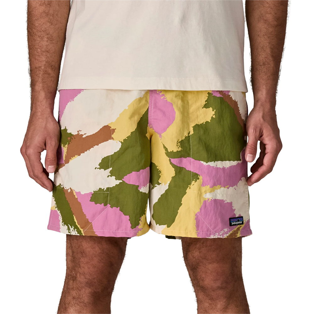 Patagonia - Shorts - Baggies Longs - 7 in. - Sunshine: Natural Patagonia Purpose Trust