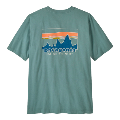 Patagonia - T-shirts - '73 Skyline T-Shirt - Blue Sage Patagonia Purpose Trust