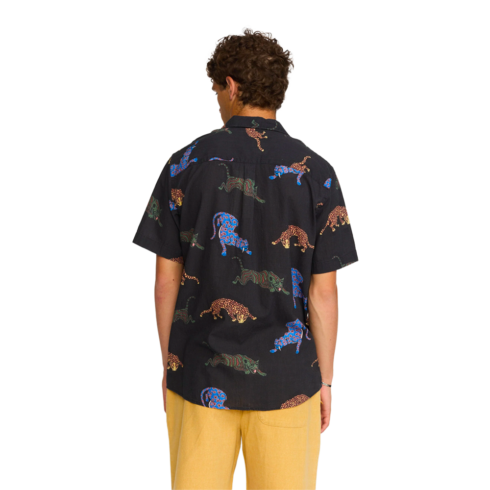 Revolution - Chemises - Cuban léopard noir Selfhood®