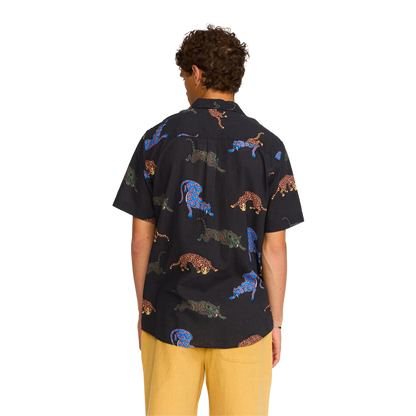 Revolution - Chemises - Cuban léopard noir Selfhood®