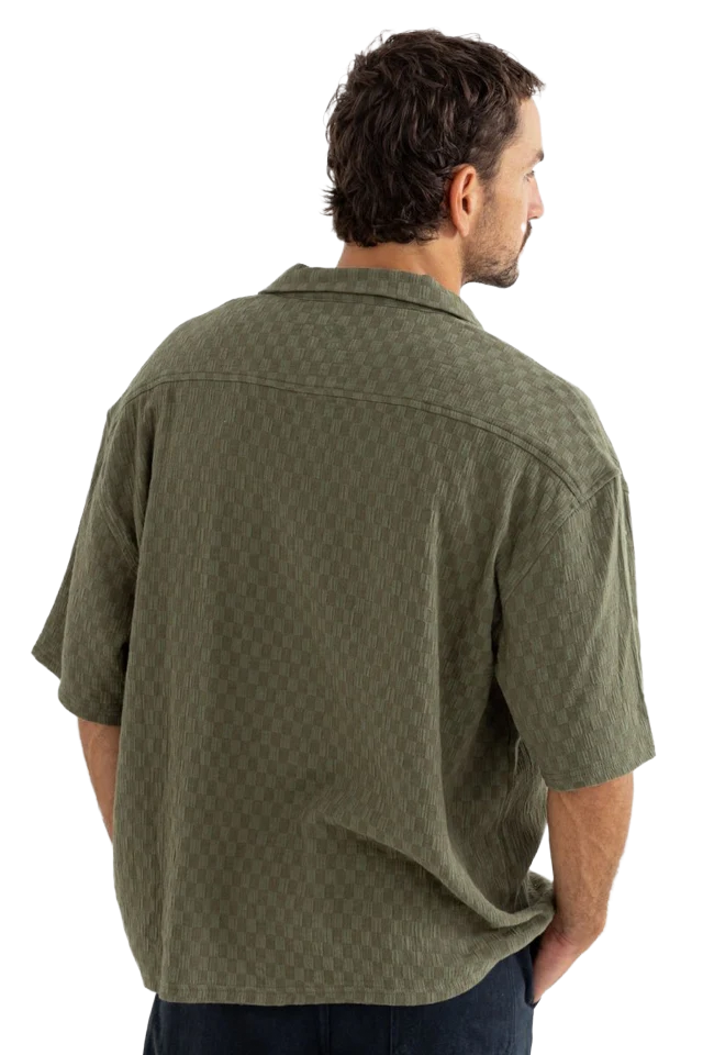 Rhythm - Chemises - Wash check - Vert Hoff