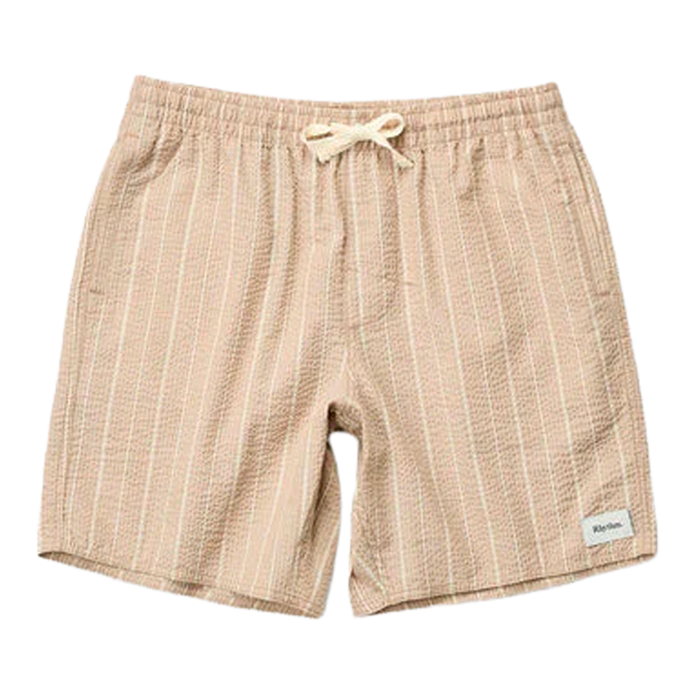 Rhythm - Shorts - Seersucker marron Hoff