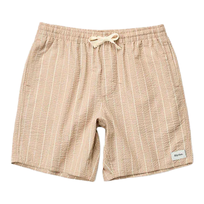 Rhythm - Shorts - Seersucker marron Hoff