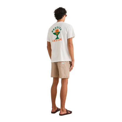 Rhythm - Shorts - Seersucker marron Hoff