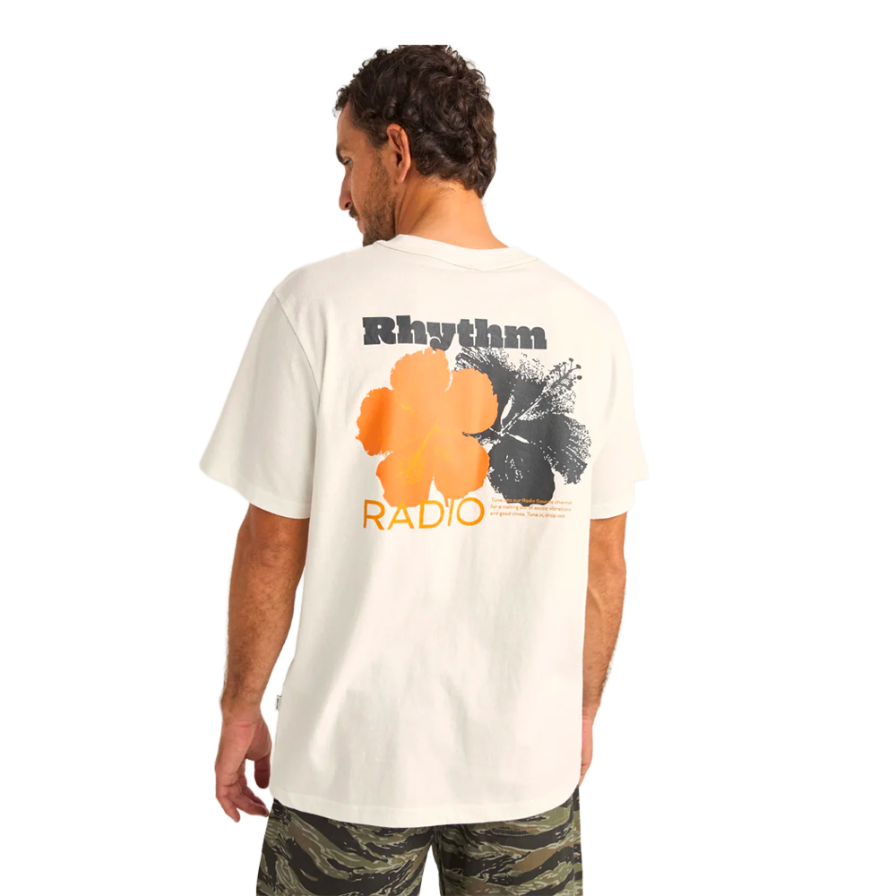 Rhythm - T-shirts - Tropic Radio Vintage blanc Hoff