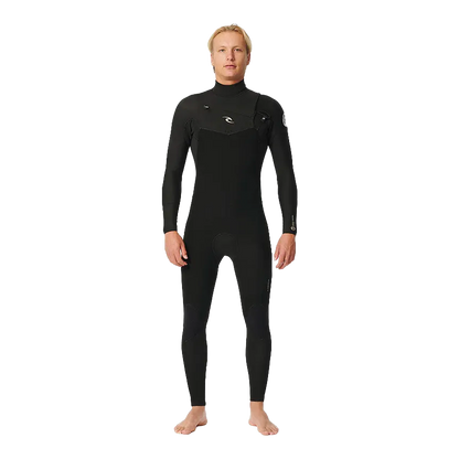 Rip curl - Combinaison intégrale homme - Dawn patrol 5/3 chest zip noir