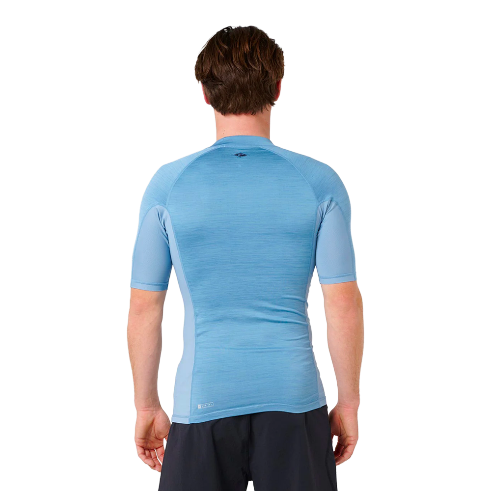 Rip curl - Vestes & tops - T-shirt anti-UV manches courtes Dawn patrol perf bleu Rip curl