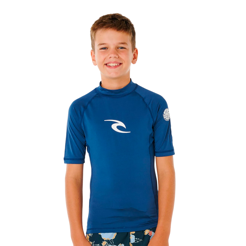 Rip curl - Vestes & tops - T-shirt anti-UV manches courtes bleu Rip curl