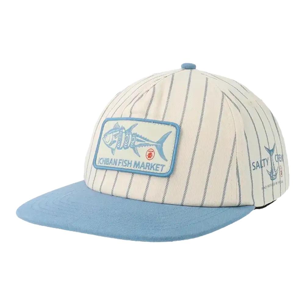 Salty crew - Casquettes - Fish market snapback blanc Globe Europe SAS