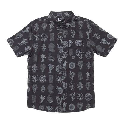 Salty crew - Chemises - Breezer perf button up phantom noir Globe europe SAS