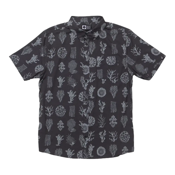 Salty crew - Chemises - Breezer perf button up phantom noir Globe Europe SAS