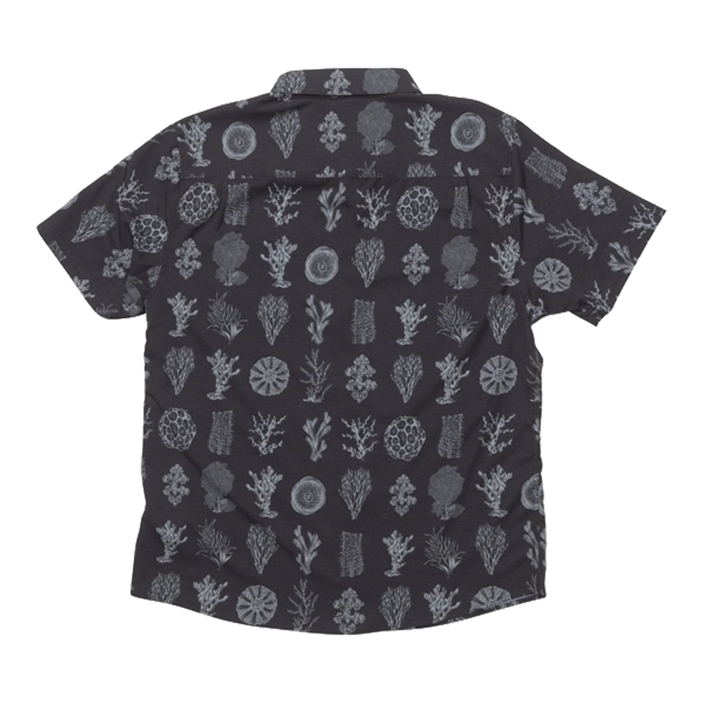 Salty crew - Chemises - Breezer perf button up phantom noir Globe europe SAS