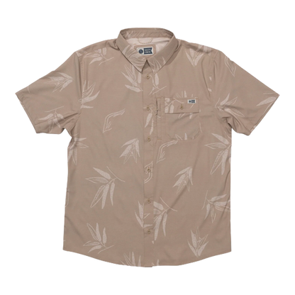 Salty crew - Chemises - Flagship button up marron Globe europe SAS