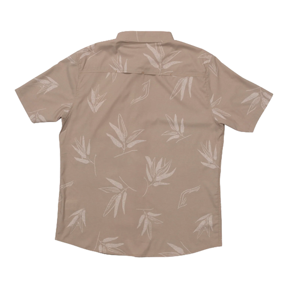 Salty crew - Chemises - Flagship button up marron Globe europe SAS