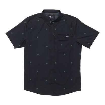Salty crew - Chemises - Flagship button up phantom noir Globe europe SAS