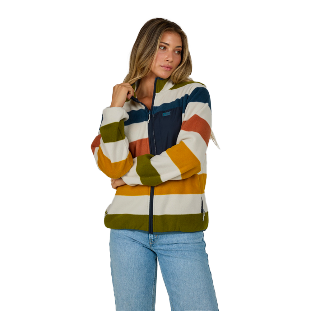 Salty crew - Polaire femme - Polar jacket swelter multicouleur