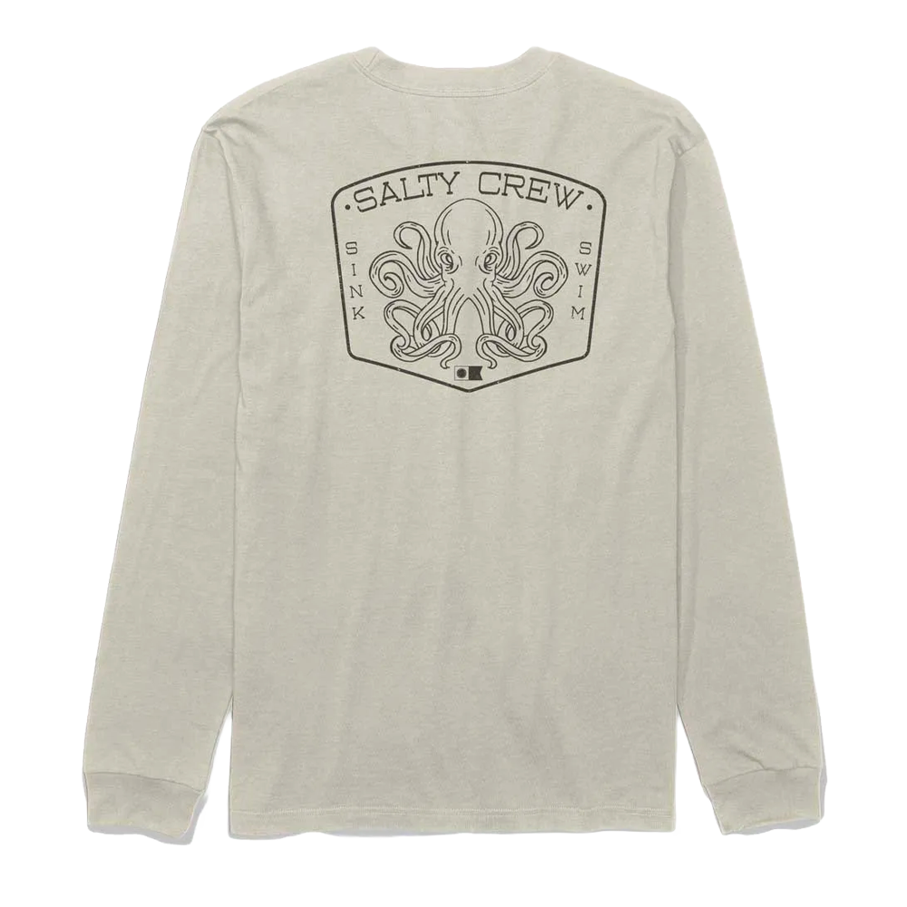 Salty crew - T-shirts manches longues - Tako club gris Globe europe SAS