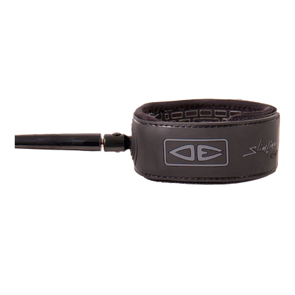 Ocean and earth - Leash - Comp pro 6' slimline ultra light noir