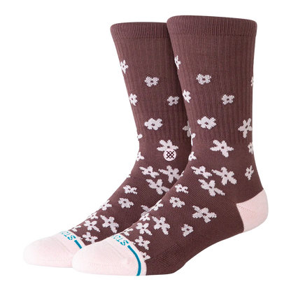 Stance - Chaussettes - Floral dreams crew marron United legwear & apparel Europe B.V.