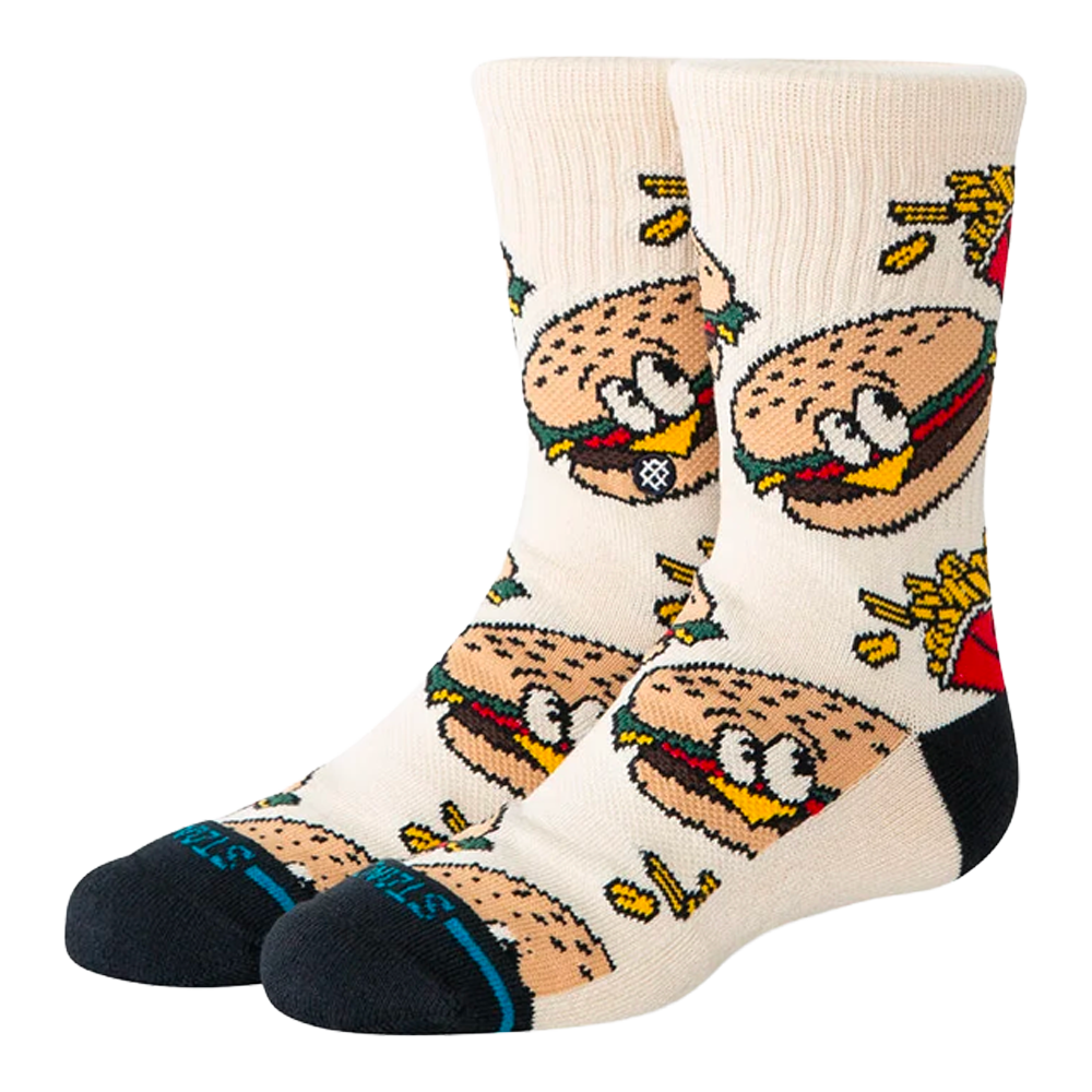 Stance - Chaussettes - Kids combo meal crew jaune United legwear & apparel Europe B.V.