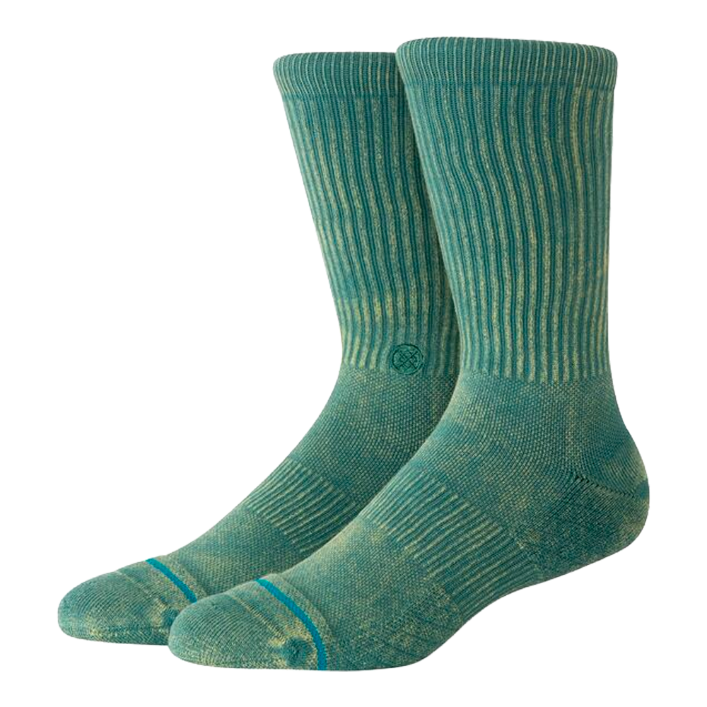 Stance - Chaussettes - Signature wash crew bleu United legwear & apparel Europe B.V.