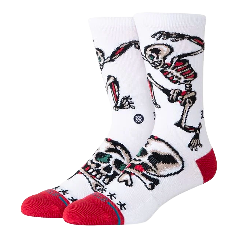 Stance - Chaussettes - Skeleton crew blanc United legwear & apparel Europe B.V.