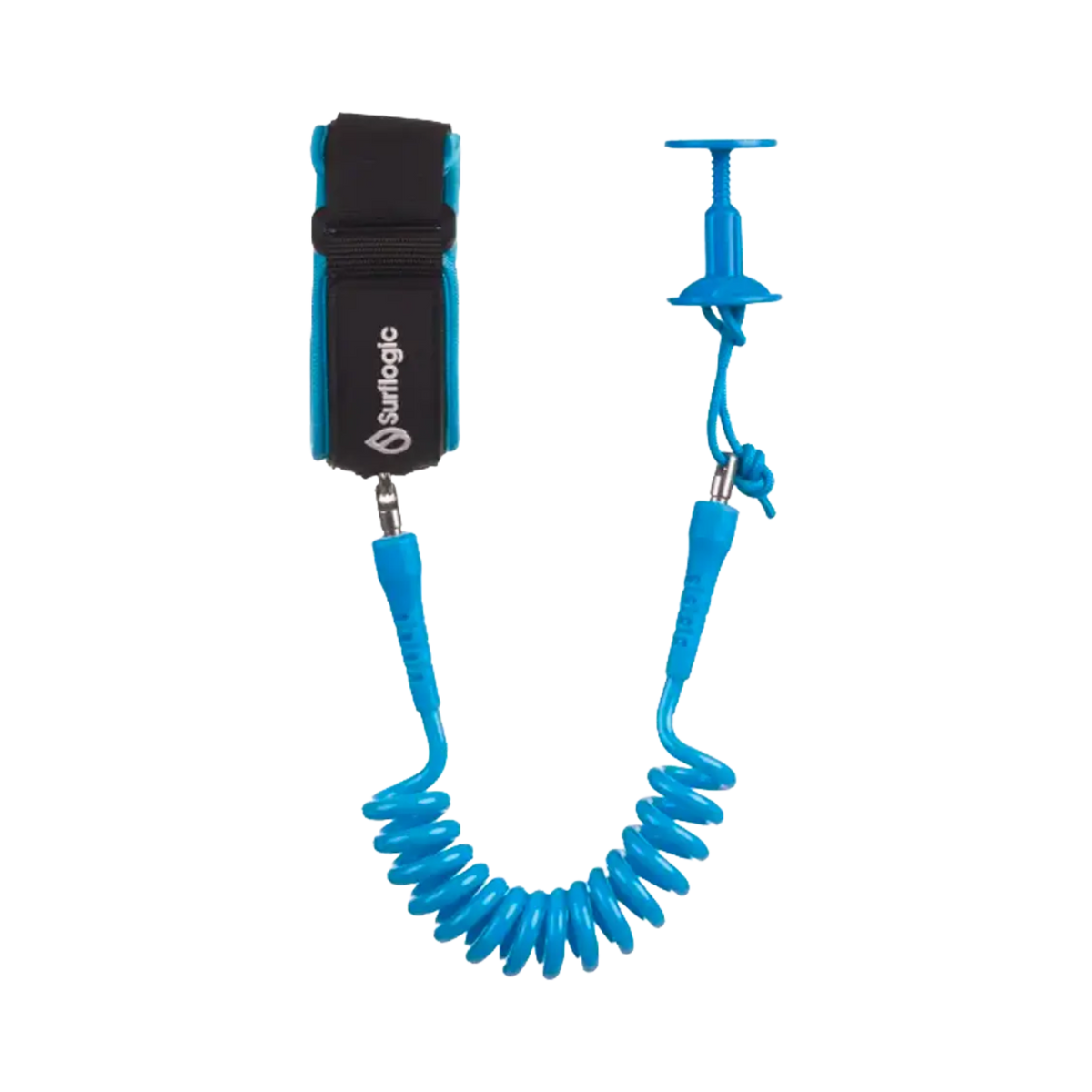 Surflogic - Leash bodyboard - blue Leash coil bicep Surflogic Hardware