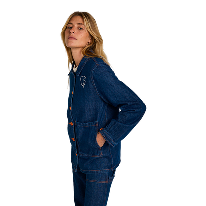 Graine - Veste femme - Paraboot bleu
