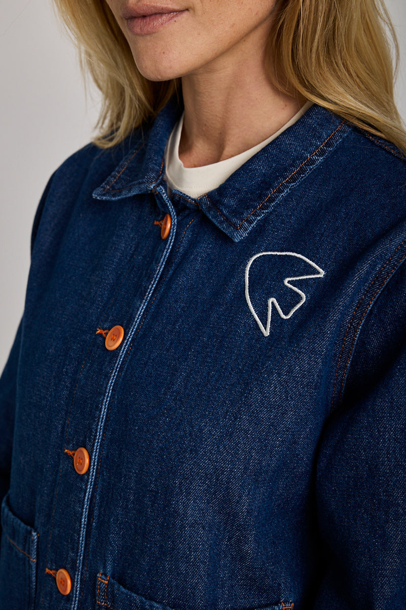 Graine - Veste femme - Paraboot bleu