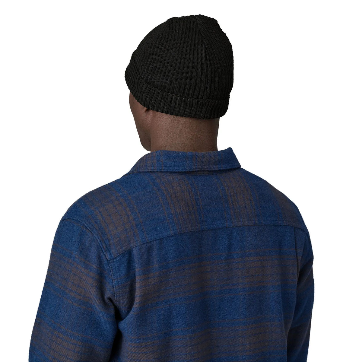 Patagonia - Bonnets - Fishermans Rolled Beanie noir Patagonia Purpose Trust