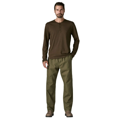Patagonia - Pantalons - M's Point Reyes Canvas Gi Pants vert Patagonia Purpose Trust