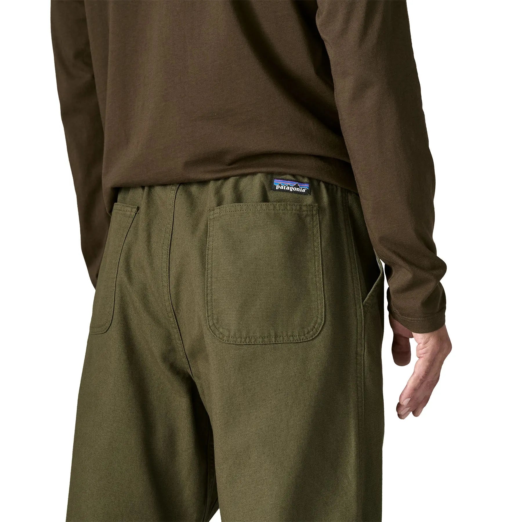 Patagonia - Pantalons - M's Point Reyes Canvas Gi Pants vert Patagonia Purpose Trust
