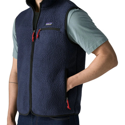 Patagonia - Vestes & surchemises - M's Retro Pile Vest bleu Patagonia Purpose Trust