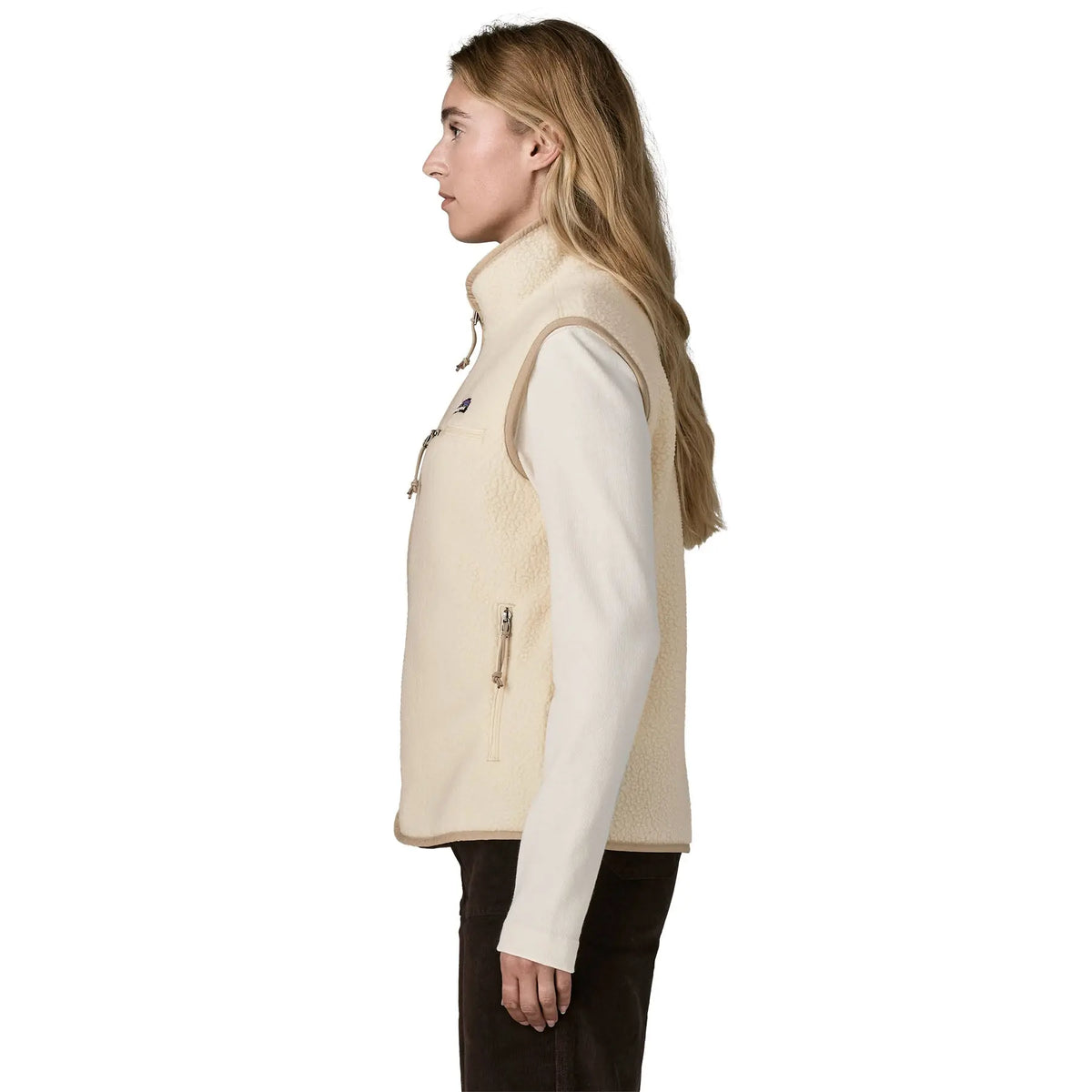 Patagonia - Vestes & surchemises - W's Retro Pile Vest beige Patagonia Purpose Trust