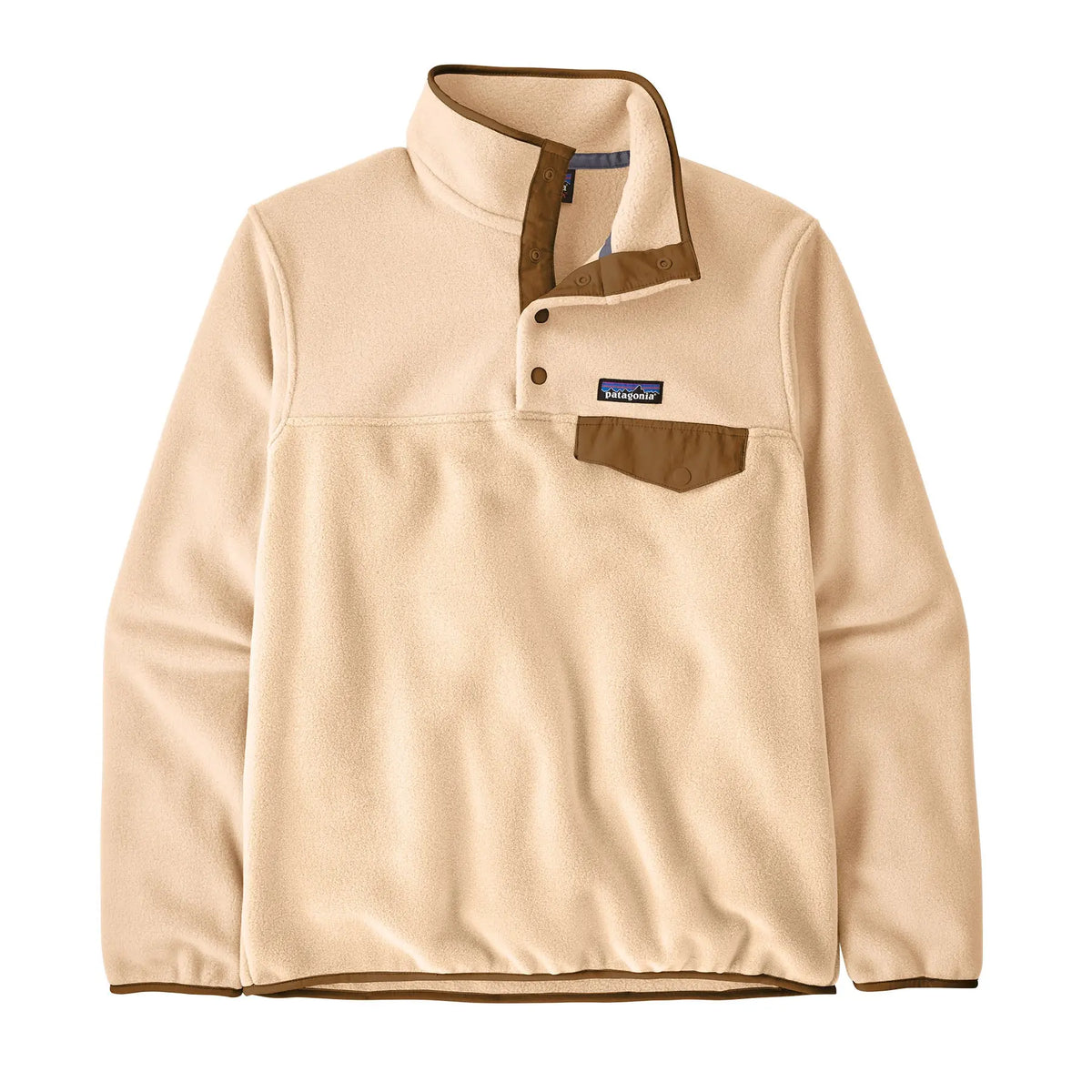 Patagonia - Pulls & mailles - W's LW Synch Snap-T P/O beige Patagonia Purpose Trust