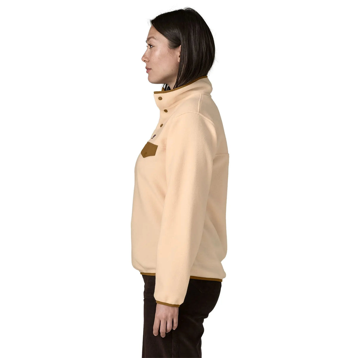 Patagonia - Pulls & mailles - W's LW Synch Snap-T P/O beige Patagonia Purpose Trust