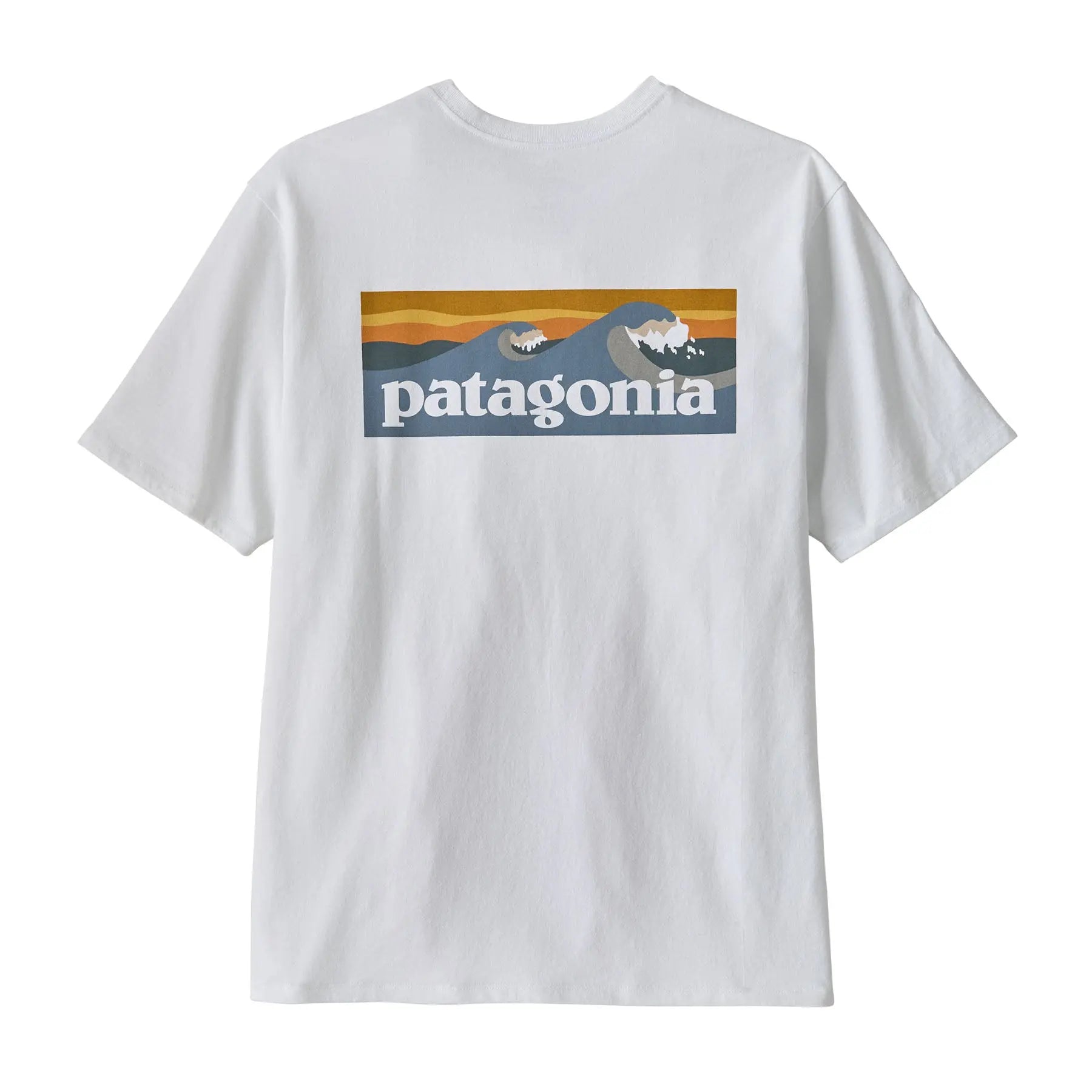 Patagonia - Boardshorts - M's Boardshort Logo Pocket Responsibili-Tee blanc Patagonia Purpose Trust