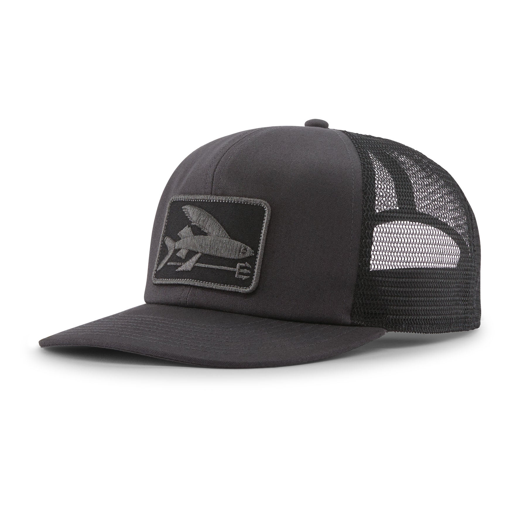 Patagonia - Casquettes - Flying Fish Relaxed Trucker Hat noir Patagonia Purpose Trust