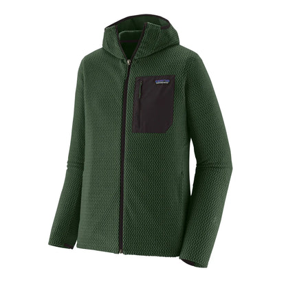Patagonia - Sweats & hoodies - M's R1 Air Full-Zip Hoody vert Patagonia Purpose Trust