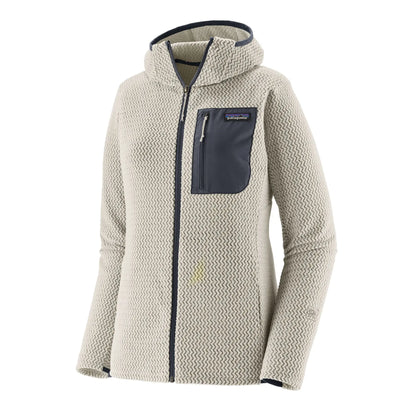 Patagonia - Sweats & hoodies - W's R1 Air Full-Zip Hoody blanc Patagonia Purpose Trust