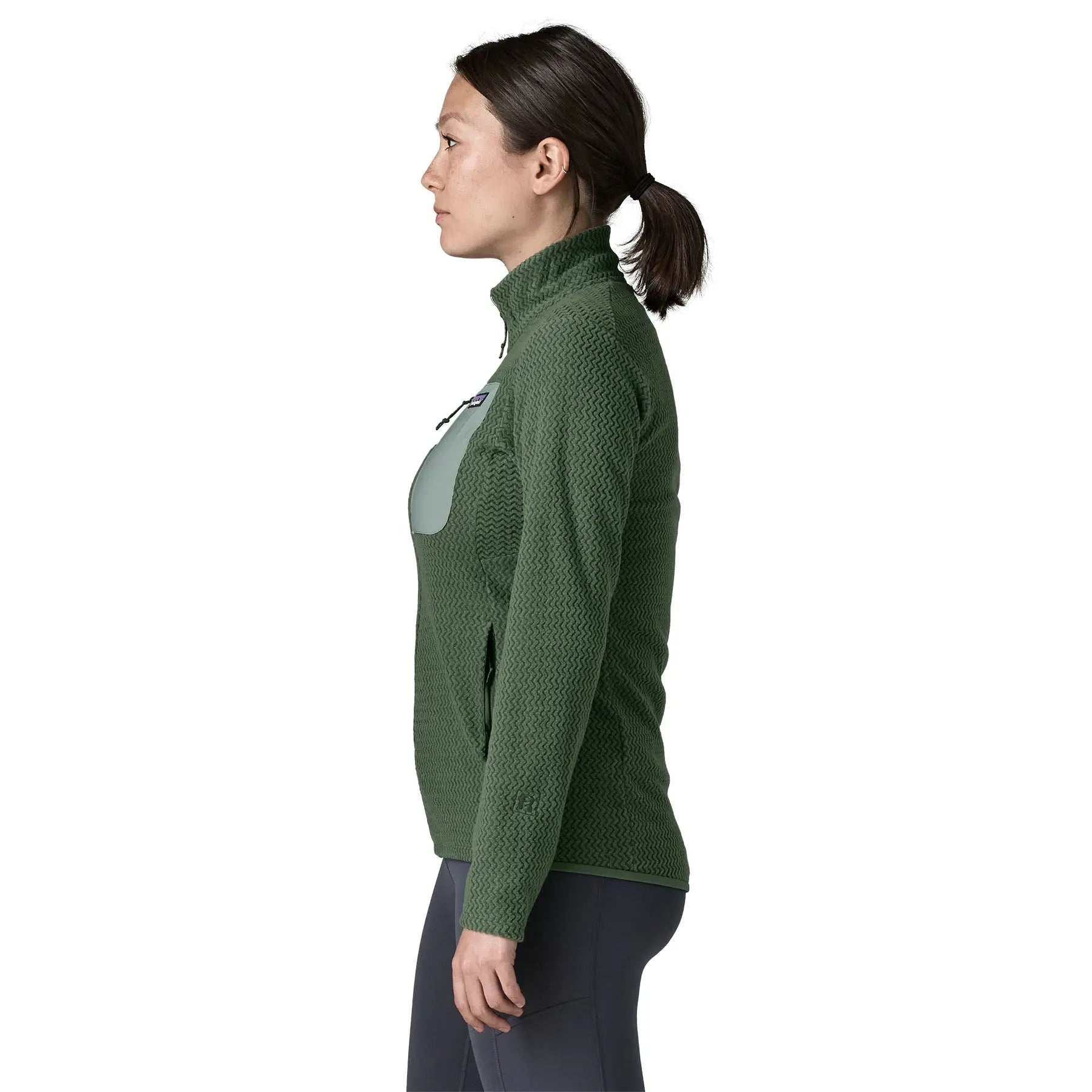Patagonia - Vestes & surchemises - W's R1 Air Jkt vert Patagonia Purpose Trust