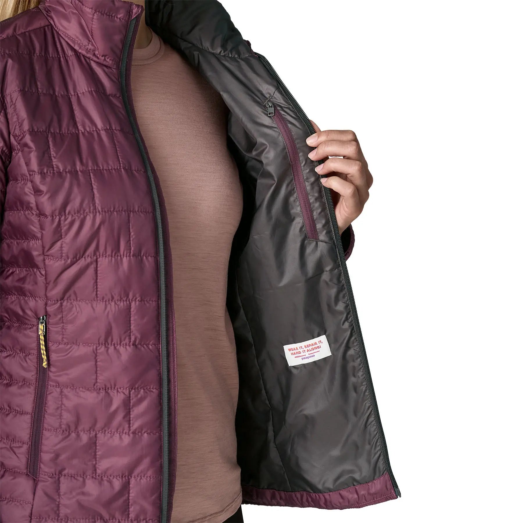 Patagonia - Vestes & surchemises - W's Nano Puff Jkt violet Patagonia Purpose Trust
