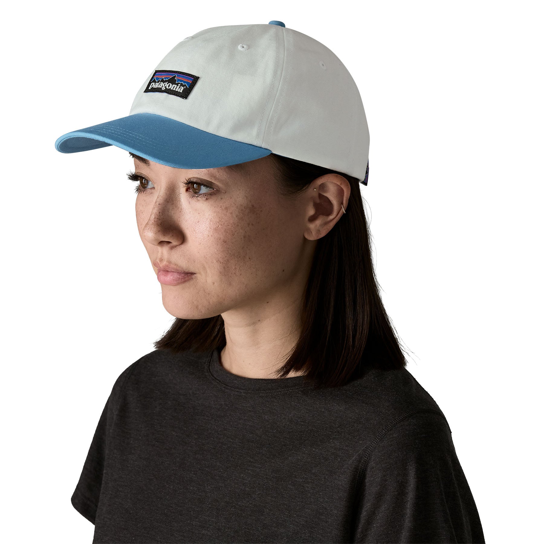 Patagonia - Casquettes - P-6 Label Trad Cap bleu Patagonia Purpose Trust